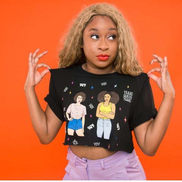 Broad City T shirt by Wildfang, size M - Picture 2 of 5